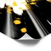 Superheld Goldendoodle Dog 01 - Ignacio rechter Perfect Poster (Hoek)