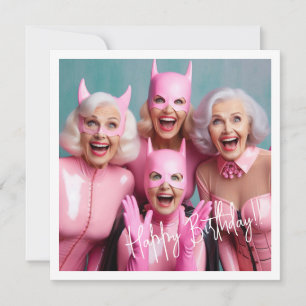 Superheld Granny, gelukkige verjaardag Granny Kaart