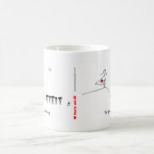 Superheld Heart door HeartsAndAll Koffiemok (Center)