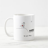 Superheld Heart door HeartsAndAll Koffiemok (Links)