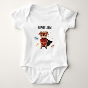 Superheld Hond Peuter T-shirt voor baby's