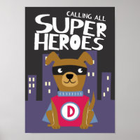 Superheld Honden Jongens Slaapkamer