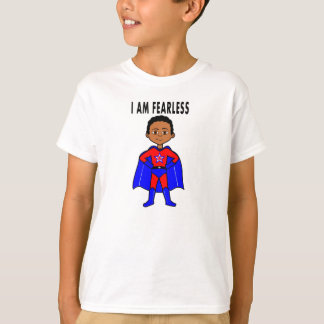 Superheld I AM FEARLESS t-shirt voor jongens
