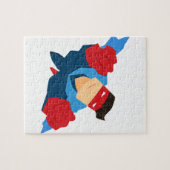 Superheld in actie legpuzzel (Horizontaal)