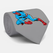 Superheld in Action Gear. Stropdas (Opgerold)