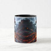 Superheld in high-tech moulante. mok (Midden)