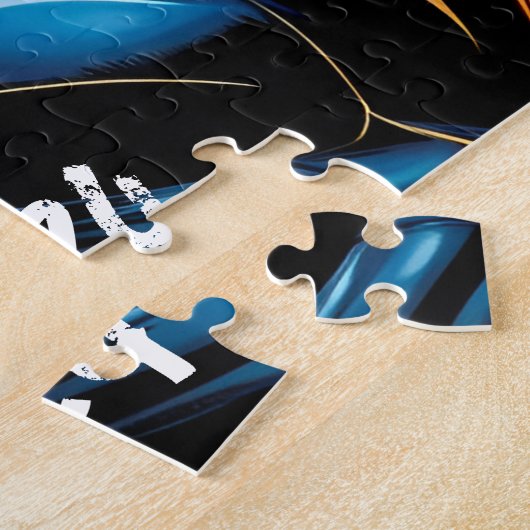 Superheld Joe Biden en Kamala Harris Legpuzzel (Zijkant)