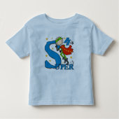 Superheld Jongen 4e Verjaardag Tshirts en geschenk (Voorkant)