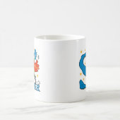 Superheld Jongen 4e Verjaardag Tshirts en geschenk Koffiemok (Center)