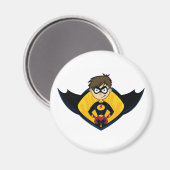 Superheld Jongensmagneet Magneet (Voorkant / Achterkant)