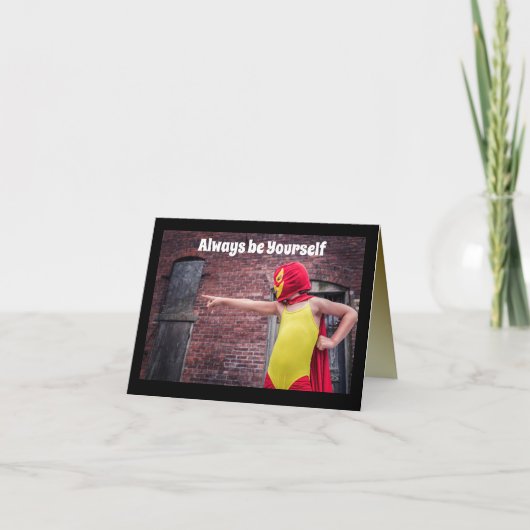 Superheld Kaart (Voorkant)