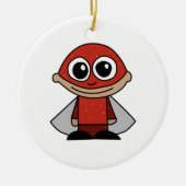 Superheld Keramisch Ornament (Voorkant)