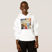 Superheld-Kind - Gehoorlijk Sweatshirt (Voorkant volledig)