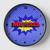 Superheld Kinder Comic Book Persoonlijke naam (Voorkant)