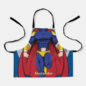 Superheld Kinder Schort (Voorkant)