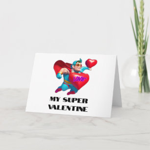 Superheld Knuffels Een Valentijnsdag Avontuur Kaart
