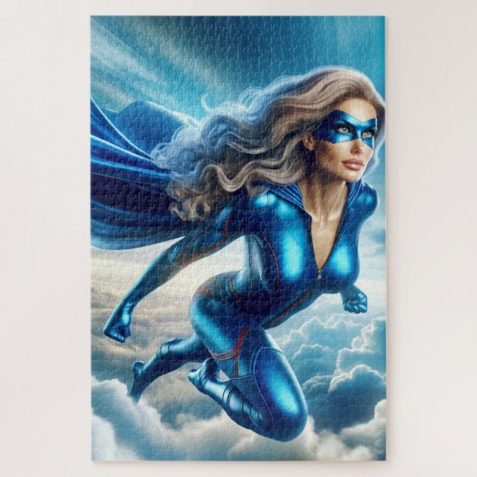 Superheld Legpuzzel (Verticaal)