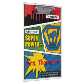 Superheld leraren klembord (Rechts)