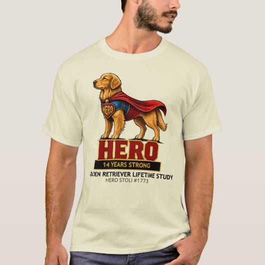 SUPERHELD LICHT - 14 jaar sterk T-shirt (Voorkant)