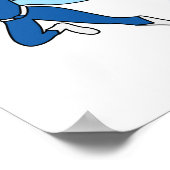 Superheld - Licht/Blonde Poster (Hoek)