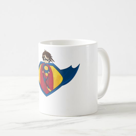 Superheld Logo Coffee-Mok Koffiemok (Voorkant rechts)