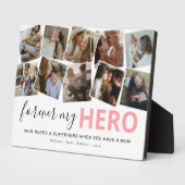 Superheld mam Keepaardfoto Collage Fotoplaat (Zijkant)