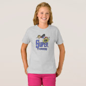 Superheld Meisje 3e Verjaardag Tshirts en geschenk (Voorkant volledig)