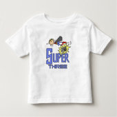 Superheld Meisje 3e Verjaardag Tshirts en geschenk (Voorkant)