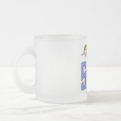 Superheld Meisje 4e Verjaardag Tshirts en geschenk Matglas Koffiemok (Links)