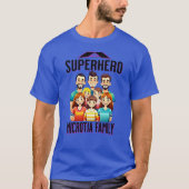 Superheld microtie t-shirt (Voorkant)