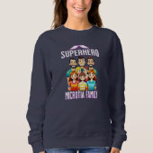 Superheld microtie trui (Voorkant)