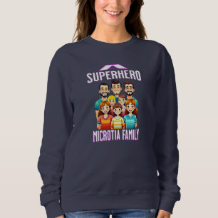 Superheld microtie trui