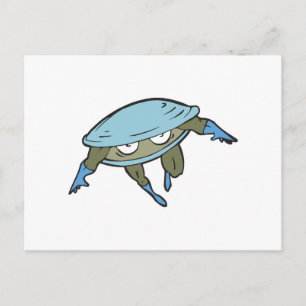 superheld mossel briefkaart