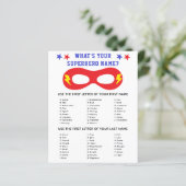 Superheld Name Generator Game (Staand voorkant)