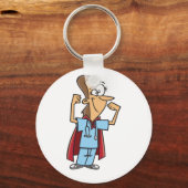Superheld Nurse Sleutelhanger (Voorkant)