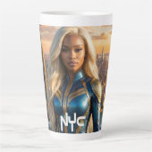 SUPERHELD - NYC LATTE MOK (Voorkant)