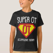 Superheld Occupational Therapy Cool OT-A Therapis T-shirt (Voorkant)