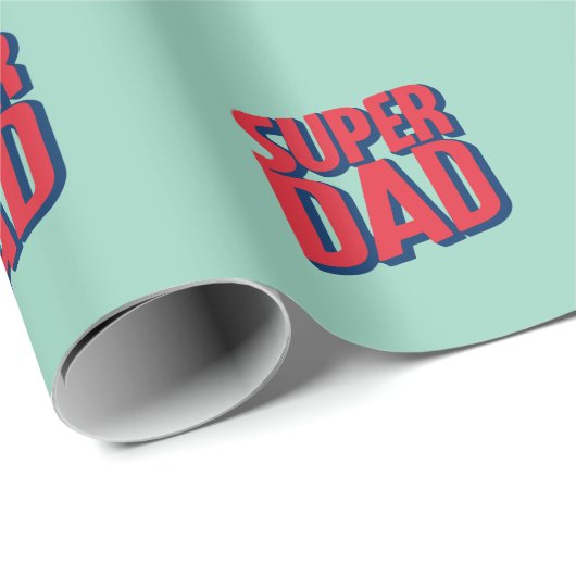 Superheld pa cadeaupapier (Rol Hoek)