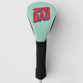 Superheld pa golfheadcover (Voorkant)