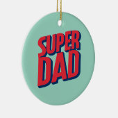 Superheld pa keramisch ornament (Rechts)