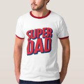 Superheld pa t-shirt (Voorkant)