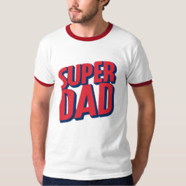 Superheld pa t-shirt