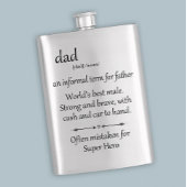 Superheld Papa Cadeau Vaderdag Flacon