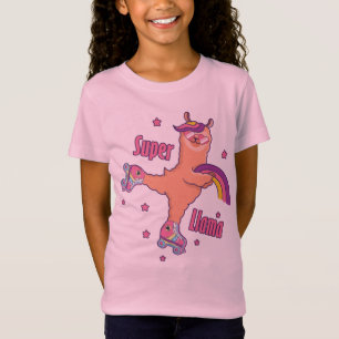 Superheld Pink Llama T-Shirt