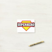 Superheld Post-it® Notes (Op bureau)