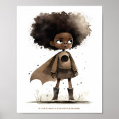 Superheld poster (Voorkant)