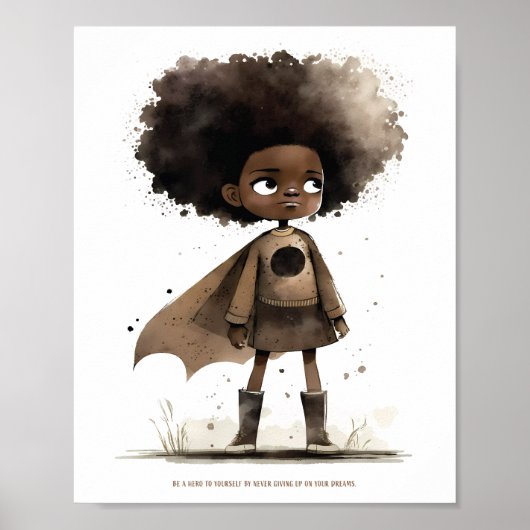 Superheld  poster (Voorkant)