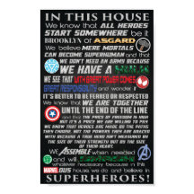 Superheld-Poster