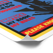 Superheld-Poster Poster (Hoek)