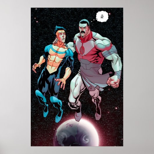 superheld - priemgetal poster (Voorkant)